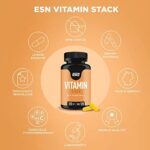 ESN Vitamin Stack, 120 Kapseln, Multivitamin – Bild 5
