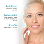Tages-/Nachtcreme Feuchtigkeitscreme, Gesichtscreme mit Hyaluronsäure & Schneckenextrakt, Feuchtigkeitscreme gegen Falten, feine Linien & dunkle Flecken, Skincare für Damen & Männer von YEOUTH – Bild 4