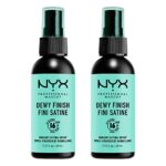 NYX Professional Makeup Setting Spray, Langanhaltende Formel, Fixierend, Leicht, Vegane Formel, Dewy Finish, 60 ml