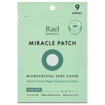 Rael Mikrokristall Akne Healing Patches - Pickel Akne Spot Tea Tree Treatment (1 Packung,9 Pflaster)