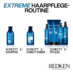 Redken | Haarshampoo für sprödes und geschädigtes Haar, Anti Haarbruch, Mit Sojaproteinen, Ceramiden, Sepicap und Arginin, Extreme Shampoo – Bild 6