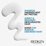 Redken | Haarshampoo für sprödes und geschädigtes Haar, Anti Haarbruch, Mit Sojaproteinen, Ceramiden, Sepicap und Arginin, Extreme Shampoo – Bild 3