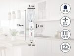 Soehnle digitale Küchenwaage Cooking Star mit 0,1-g-genauer Teilung und 500 g Tragkraft, Löffelwaage für kleinste Mengen, Feinwaage für Gewürze, Weiss – Bild 6