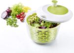 Westmark Salatschleuder, Fassungsvermögen: 4,4 Liter, ø 23,5 cm, Kunststoff, BPA-frei, Spinderella – Bild 5