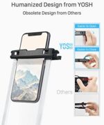 YOSH Wasserdichte Handyhüllen [2er-Set] – IPX8, 7 Zoll, für iPhone, Samsung, Xiaomi & Huawei – Bild 3