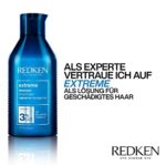 Redken | Haarshampoo für sprödes und geschädigtes Haar, Anti Haarbruch, Mit Sojaproteinen, Ceramiden, Sepicap und Arginin, Extreme Shampoo – Bild 5