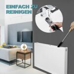 Heizkörperbürste, AIEVE 80cm Heizungsbürste Heizkörper Reinigungsbürste Bürste Reiniger Reinigung Werkzeug für Heizung Heizungkörper – Bild 5