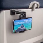 Universal-Flugzeug-Handyhalterung Freisprecheinrichtung für den Schreibtisch mit multidirektionaler Dual-360-Grad-Drehung Taschengrösse Reisezubehör für Fliegen in den USA patentiert und geschützt.