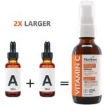 Maritime Naturals, Natürliches Vitamin C Serum Gesicht von Maritime Naturals, Hyaluronsäure, Zertifiziert Biologisch, Anti-Aging und Anti-Wrinkle, Grosse 60ml Flasche – Bild 5