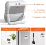 LIORQUE Digitaler Küchentimer Magnetisch Stoppuhr Timer mit Uhr, Magnet, 3-stufiger Lautstärke, LCD Anzeige für Kochen, Sport, Studieren, 2 AAA Batterien inklusive – Bild 7