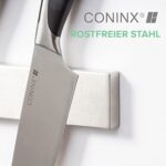 Coninx, Magnetleiste Messer 40 cm, Magnetleiste Selbstklebend mit 3M VHB Klebeband, Messer Magnetleiste von Coninx, Messerhalter Magnetisch mit extra starker Magnet, Messerblock Magnetisch Edelstahl – Bild 5