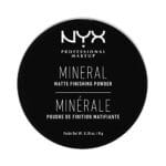 NYX Professional Makeup Mineral Finishing Powder, Loses Puder, Mattes Finish, Ölabsorbierend, Vegane Formel