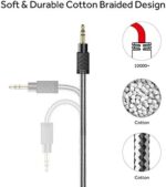 MillSO Y Splitter Klinke Kabel 3.5mm Headset Adapter Audio Verteiler 2 weiblich zu 1 männlichen für Kopfhörer, Lautsprecher, IOS & Android Smartphone, PC, Laptop, MP3 & Mehr – Bild 4