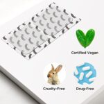 Avarelle Pickelpflaster (8 Stück) Absorbierende Hydrokolloid-Fleckenabdeckung mit Teebaumöl und Cica, vegan (Quadratisch / 8 Pflaster) – Bild 5