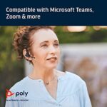 Plantronics - Voyager 5200 UC (Poly) - Bluetooth-Headset (monaural) - USB-A-kompatibel für den Anschluss an PC und/oder Mac - Funktioniert mit Teams, Zoom & mehr - Geräuschunterdrückung – Bild 4