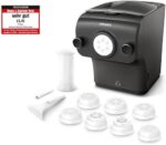 Philips Pastamaker, vollautomatisch, Wiegefunktion, 8 Formaufsätze, grau/schwarz (HR2382/15) – Bild 2