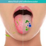 Zungenreiniger Schaber, BOENFU 3er Pack Edelstahl Metall Zungenschaber, aus Edelstahl gegen Mundgeruch und für Frischer Atem mit Etui für Mundpflege 3 Stück – Bild 4