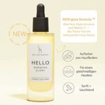 Vergleichssieger, BIO Vitamin C Serum HOCHDOSIERT mit Hyaluron und Bakuchiol, Vegane Naturkosmetik, Anti Falten Gesichtsserum zur Gesichtspflege & Anti Aging Effekt für Damen & Herren, 30 ml – Bild 2
