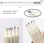 wonsar Metallic Marker Stifte Satz von 10 Farben Metallic Marker für Glas Scrapbook Fotoalbum Fotobuch Gästebuch Hochzeit Papier Kartenmarkierung Kunst Keramik Kunststoff – Bild 6