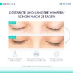 ORPHICA Realash Wimpern Conditioner, Conditioner, Serum für Wimpernstärkung, Wimpernverdichtung und Wimpernverlängerung, Wimpernpflege Produkt, Präparat zum Stimulieren des Wimpernwachstums (3 ml) – Bild 2