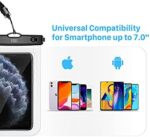 YOSH Wasserdichte Handyhüllen [2er-Set] – IPX8, 7 Zoll, für iPhone, Samsung, Xiaomi & Huawei – Bild 5