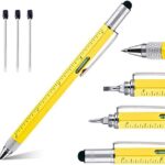 Ainkedin Valentinstag Geschenk für Ihn/Sie, Geschenke für Männer 6 in 1 Multitool Stifte Lustige Geschenke für Papa Vatertagsgeschenk Ostergeschenke Erwachsene Gadgets für Männer Geschenk für Freund