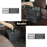 Knodel Auto-Mülleimer, wasserdichter Auto-Müllsack, Auto-Mülleimer mit Deckel, auslaufsichere Auto-Aufbewahrungstasche, Auto-Müllsack-Aufhängung – Bild 5