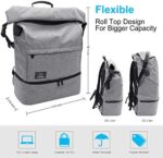 ITSHINY Sporttasche für männer Frauen, Umhängetasche für das Fitnessstudio, Reiserucksack,Gym Bag 3 in 1 Design mit Schuhfach, Gym Tasche wasserdicht und leicht – Bild 6