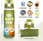 Kemier kollabierbare Silikon-Wasserflaschen-750ML, Medizinische Qualität, BPA-Frei, FDA-Zugelassen, Aufrollen, 26oz, auslaufsicher, Faltbar Sport & Outdoor-Wasserflaschen – Bild 4