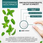 Multivitamine & Mineralien mit Vitamin C, D3, B Komplex - 365 Vegane Tabletten mit 1 Jahr Vorrat - A bis Z Vitamine mit Magnesium, Zink, Eisen, Biotin, Chrom, Selen, Kupfer, Folsäure - von WeightWorld – Bild 4