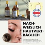 Eclat Skincare, Bio Rizinusöl für Wimpern, Augenbrauen, Haut, Haare, Nägel & Gesicht, Natural Oil Brow/Eyelash Growth Serum, Bestes Rizinusöl für Haarwachstum, Eye Lash Boost 1oz – Bild 6