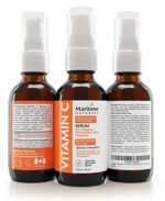 Maritime Naturals, Natürliches Vitamin C Serum Gesicht von Maritime Naturals, Hyaluronsäure, Zertifiziert Biologisch, Anti-Aging und Anti-Wrinkle, Grosse 60ml Flasche – Bild 3