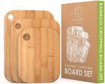 Oliver's Kitchen, Holzschneidebrett 3er Set, Schneidebretter in Verschiedenen Grössen, Edel, Robust, Hochwertig, Küchenbrett aus 100% Natürlichem Bambus, Einfach zu Reinigen, Schneidebrett Set – Bild 7