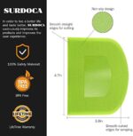 SURDOCA Teigschaber-Set (3 tlg.) – BPA-frei, flexibel, rutschfest, scharfe Kante – Backzubehör – Bild 2