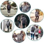 ITSHINY Sporttasche für männer Frauen, Umhängetasche für das Fitnessstudio, Reiserucksack,Gym Bag 3 in 1 Design mit Schuhfach, Gym Tasche wasserdicht und leicht – Bild 7