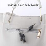 MillSO Y Splitter Klinke Kabel 3.5mm Headset Adapter Audio Verteiler 2 weiblich zu 1 männlichen für Kopfhörer, Lautsprecher, IOS & Android Smartphone, PC, Laptop, MP3 & Mehr – Bild 5