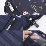 Tuscall Reisepass Tasche Ausweistaschen Reisepasshülle Dokumententasche Reise Brieftasche Wasserdicht Passport Etui für Damen/Herren – Bild 3