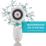 Fancii Gesichtsreinigungsbürste wasserdicht Gesichtsbürste mit 3 exfoliating Bürstenaufsätze - komplettes Gesichts Spa System für sanfte Exfoliation und Tiefenreinigung – Bild 4