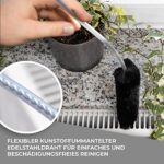 MaxxGoods Heizkörperbürste - 120 cm - Heizungsbürste mit Ziegenhaar Borsten - Ideal für die Reinigung von Flachheizkörpern – Bild 4