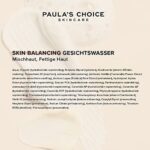 Paula's Choice SKIN BALANCING Gesichtswasser - Toner Mattiert Fettige Haut & Verkleinert die Poren - Bekämpft Unreine Haut & Mitesser - mit Niacinamid - Mischhaut bis Fettige Haut – Bild 4