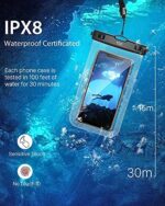 YOSH Wasserdichte Handyhüllen [2er-Set] – IPX8, 7 Zoll, für iPhone, Samsung, Xiaomi & Huawei – Bild 2