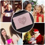 ThxMadam Selbstgestalten Fotoalbum Scrapbook Album Foto Buch Hochzeit Gästebuch Vintage Fotobuch Schwarze Seiten für Weihnachten Geburtstag Jahrestag Geschenk für Mutter Frau Freund – Bild 5