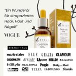 Eclat Skincare, Bio Rizinusöl für Wimpern, Augenbrauen, Haut, Haare, Nägel & Gesicht, Natural Oil Brow/Eyelash Growth Serum, Bestes Rizinusöl für Haarwachstum, Eye Lash Boost 1oz – Bild 7