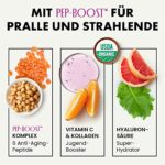 Anti Falten Gesichtscreme für Frauen, straffende tägliche Gesichtsfeuchtigkeitspflege zur Reduzierung von Falten, Linien und Alterung, Tages und Nachtfeuchtigkeitspflege für prallere, jüngere Haut – Bild 5