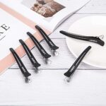 AIMIKE Haarspangen, Haarclips zum Stylen und Schneiden, Rutschfeste Haarklammern mit Silikonband, No-Trace Abteilklammern für Dickes und Dünnes Haar – Professionelle Salon-Haarnadeln – Bild 7