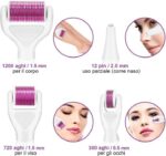 ZITFRI 6-in-1 Derma Roller – Microneedling für Körper & Gesicht, Anti-Falten, Akne & Narben