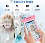 ProCase 2 Stück wasserdichte Uni Handyhülle Waterproof Phone Case bis 6.9" Unterwasser Handytasche für iPhone 14 13 12 11 Pro Max/Galaxy A13 A53 S22 S21 und Weiteren Smartphones – Bild 6