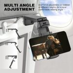 Universal-Flugzeug-Handyhalterung Freisprecheinrichtung für den Schreibtisch mit multidirektionaler Dual-360-Grad-Drehung Taschengrösse Reisezubehör für Fliegen in den USA patentiert und geschützt. – Bild 2