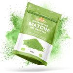 Matcha Tee Pulver Bio - Premium-Qualität - Original Green Tea aus Japan. Japanischer Matcha ideal zum Trinken. Grüntee-Pulver für Latte, Smoothies, Matcha-Getränk. Hergestellt in Uji, Kyoto.