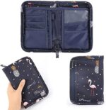 Tuscall Reisepass Tasche Ausweistaschen Reisepasshülle Dokumententasche Reise Brieftasche Wasserdicht Passport Etui für Damen/Herren – Bild 5